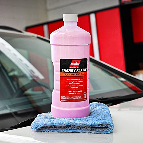 64-ounce Malco Cherry Flash bottle ready for a multi-vehicle use