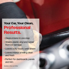 Malco Clean & Shine leather plastic vinyl cleaning in minutes