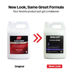 Malco Clean & Shine spray into microfiber for controlled application