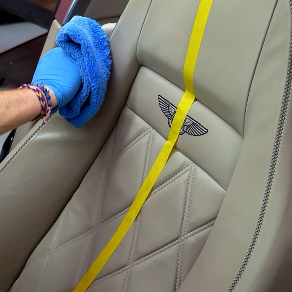After-treatment view of leather surface with renewed vibrance using Malco