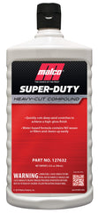 Malco Super Duty 32oz bottle ready for heavy defect removal on painted surfaces.