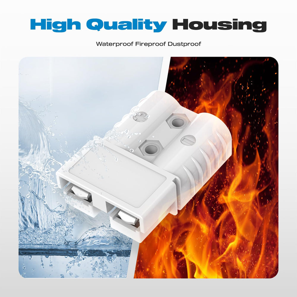 Malictele Anderson 120A gray connector color-coding aids correct pairing.
