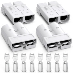 Malictele Anderson 350A gray housing for high-current towing connections.