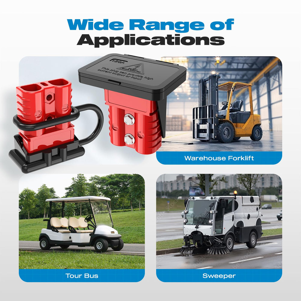 Malictele RV and truck applications benefit from quick-connect, easy-disconnect power solutions.
