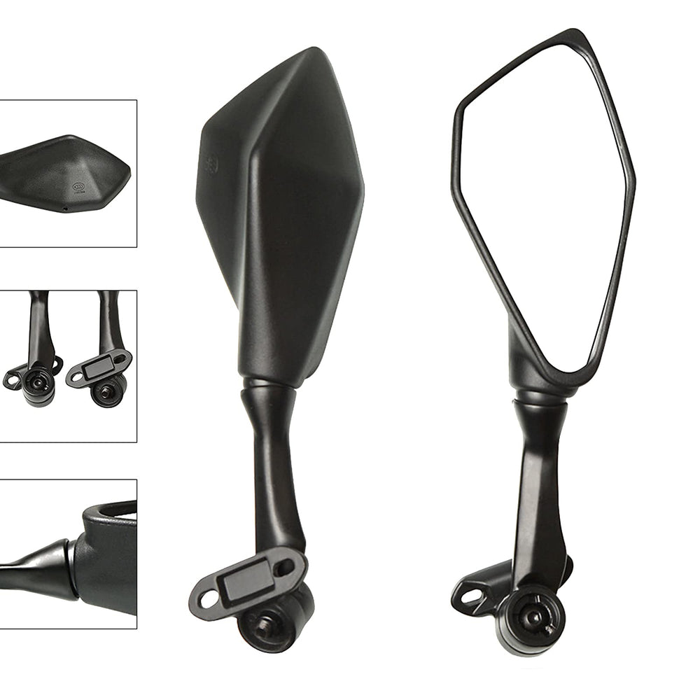 Mamiko rear view mirror right for CBR300R offers steady visibility during fast riding