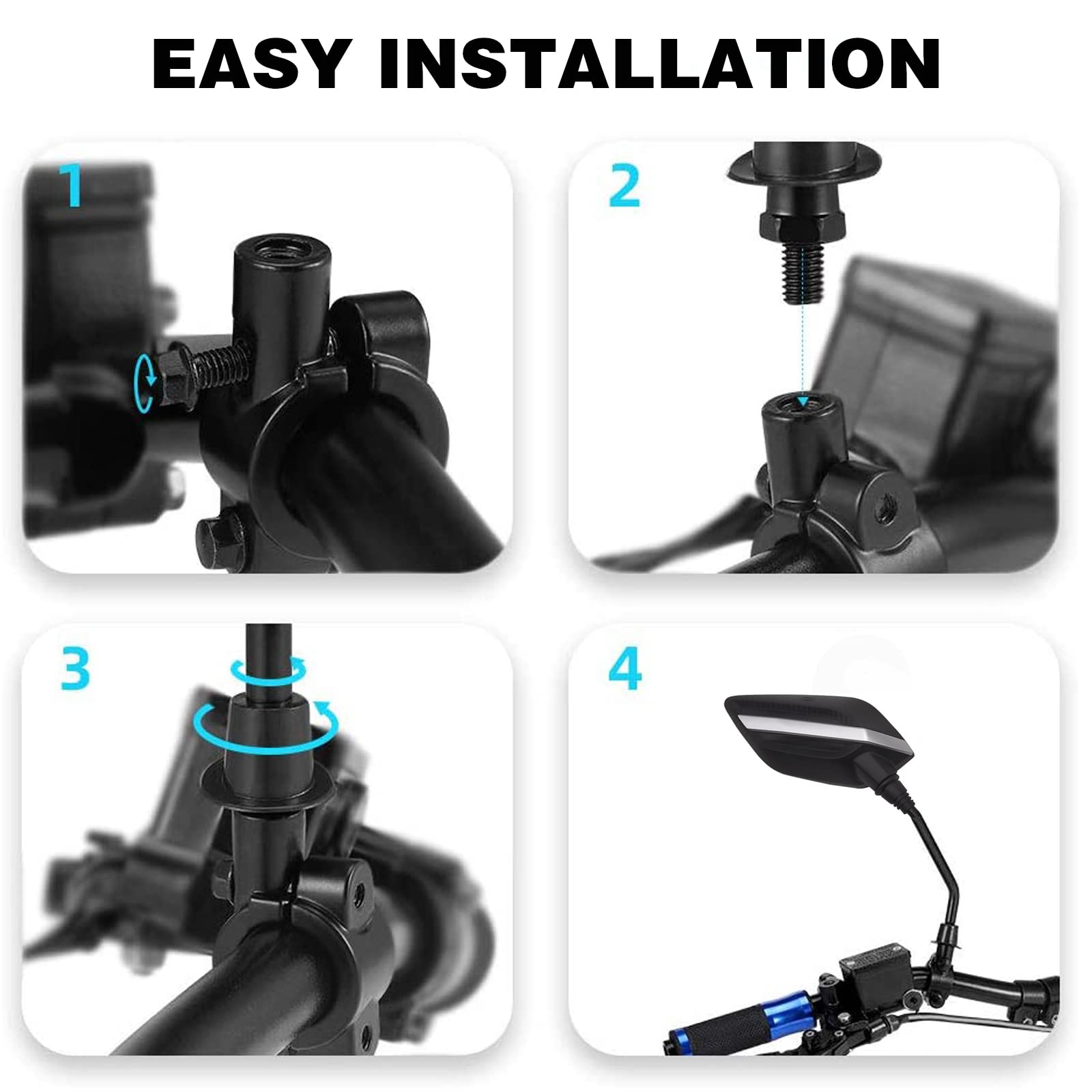 Mamiko versatile compatibility for bikes ATVs scooters and dirt bikes