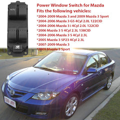 Mango S driver-side window switch ready for direct replacement