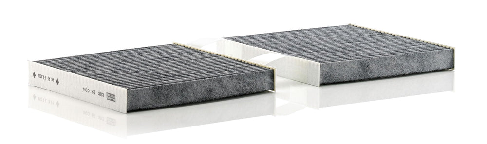 Activated carbon layer removes gases and odors from the cabin by MANN-FILTER.