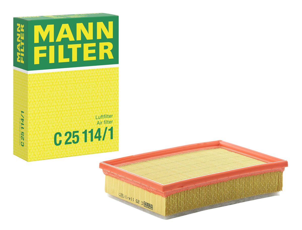 Mann Filter C 25 114/1 engine air filter shields intake from dust and pollen