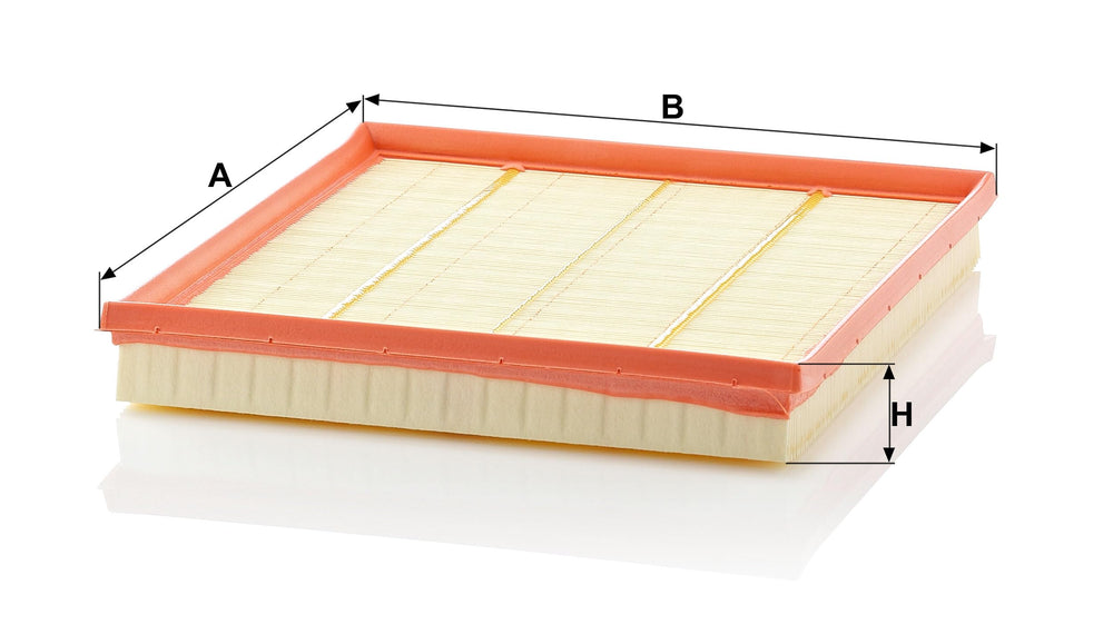 Mann Filter C 28 125 air filter — packaging view, designed for vehicle-specific fit and easy replacement.