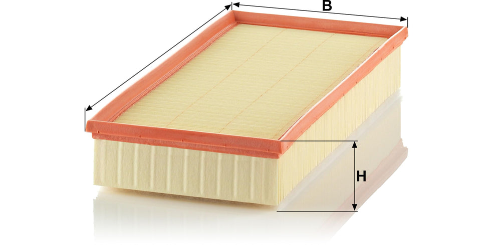 Mann Filter C 39 002 air filter installed in Q7 demonstrates reliable airflow and engine protection.