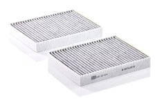 MANN-FILTER CUK 23 014-2 activated carbon layer reduces odors and gases inside