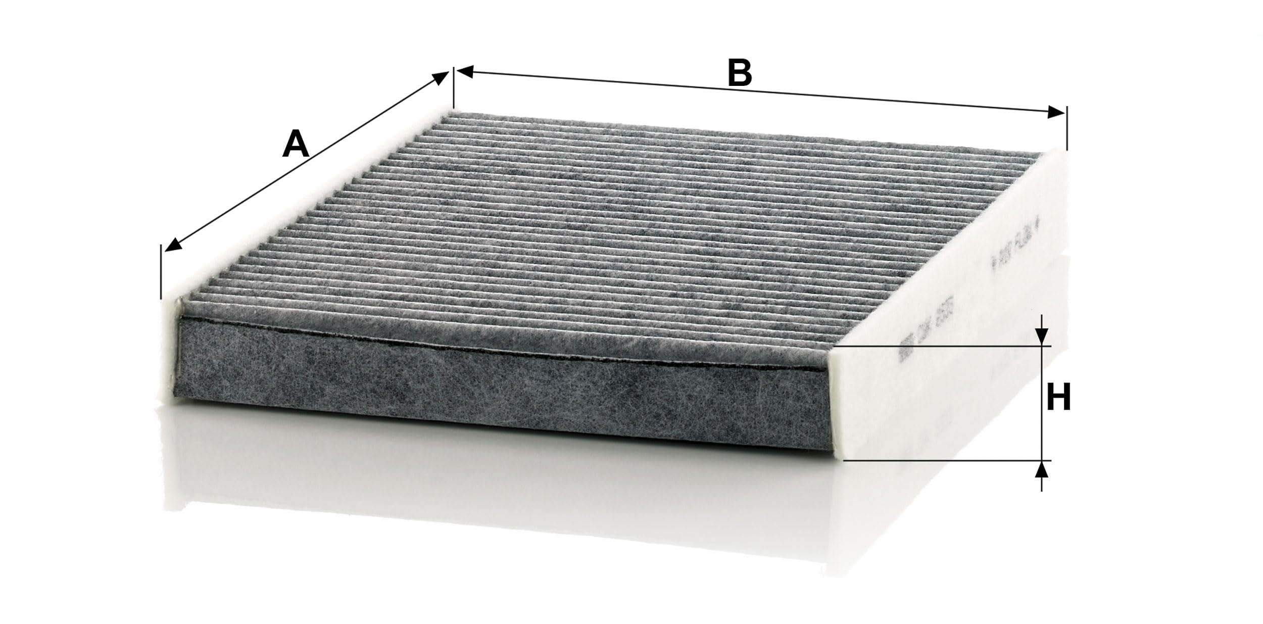 Mann Filter CUK 2533-2 install closeup with precise seal