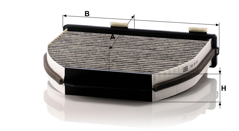 MANN-FILTER CUK 29 005 OE quality label highlights reliability for Mercedes-Benz models.