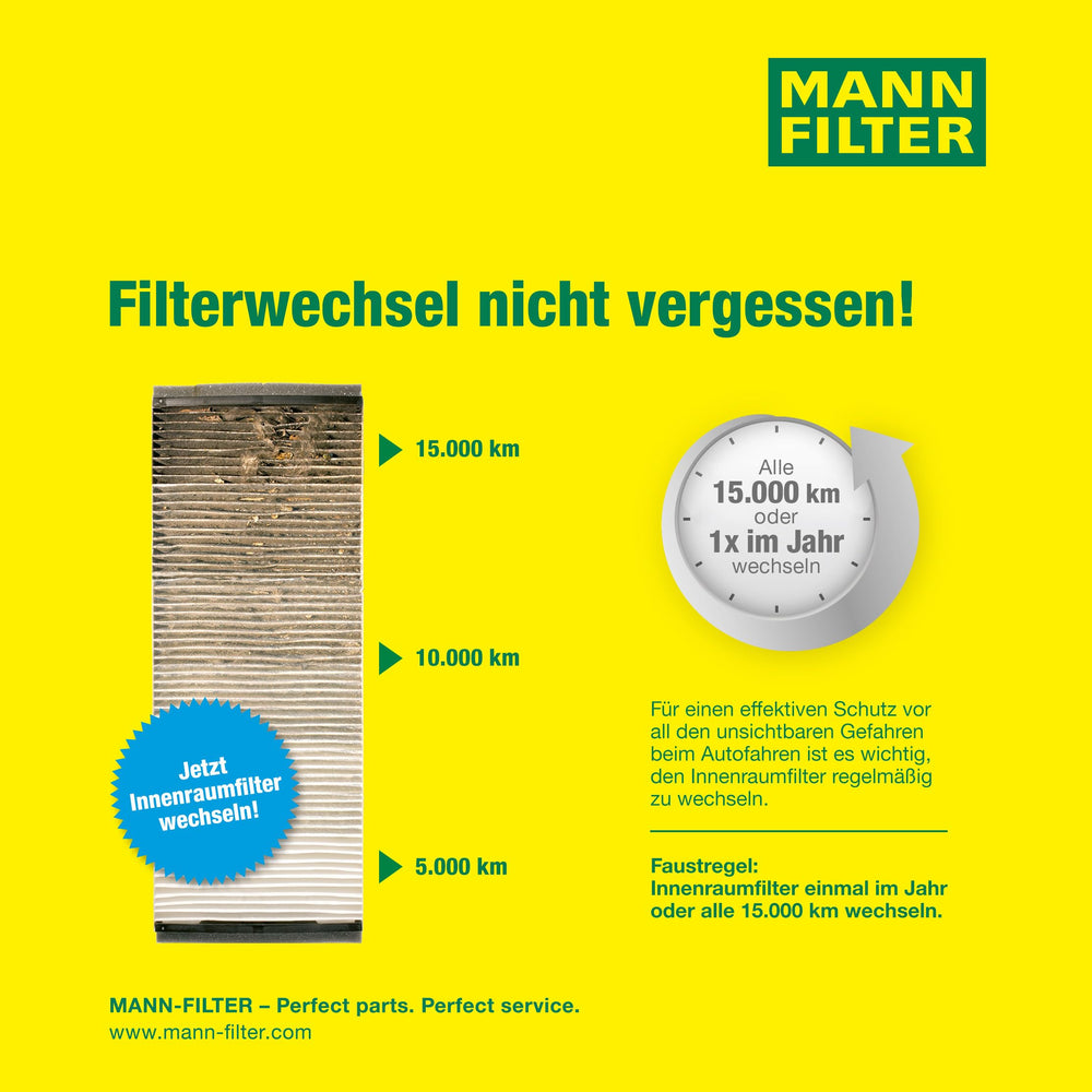 MANN-FILTER performs well in harsh or dusty environments to support cleaner air.
