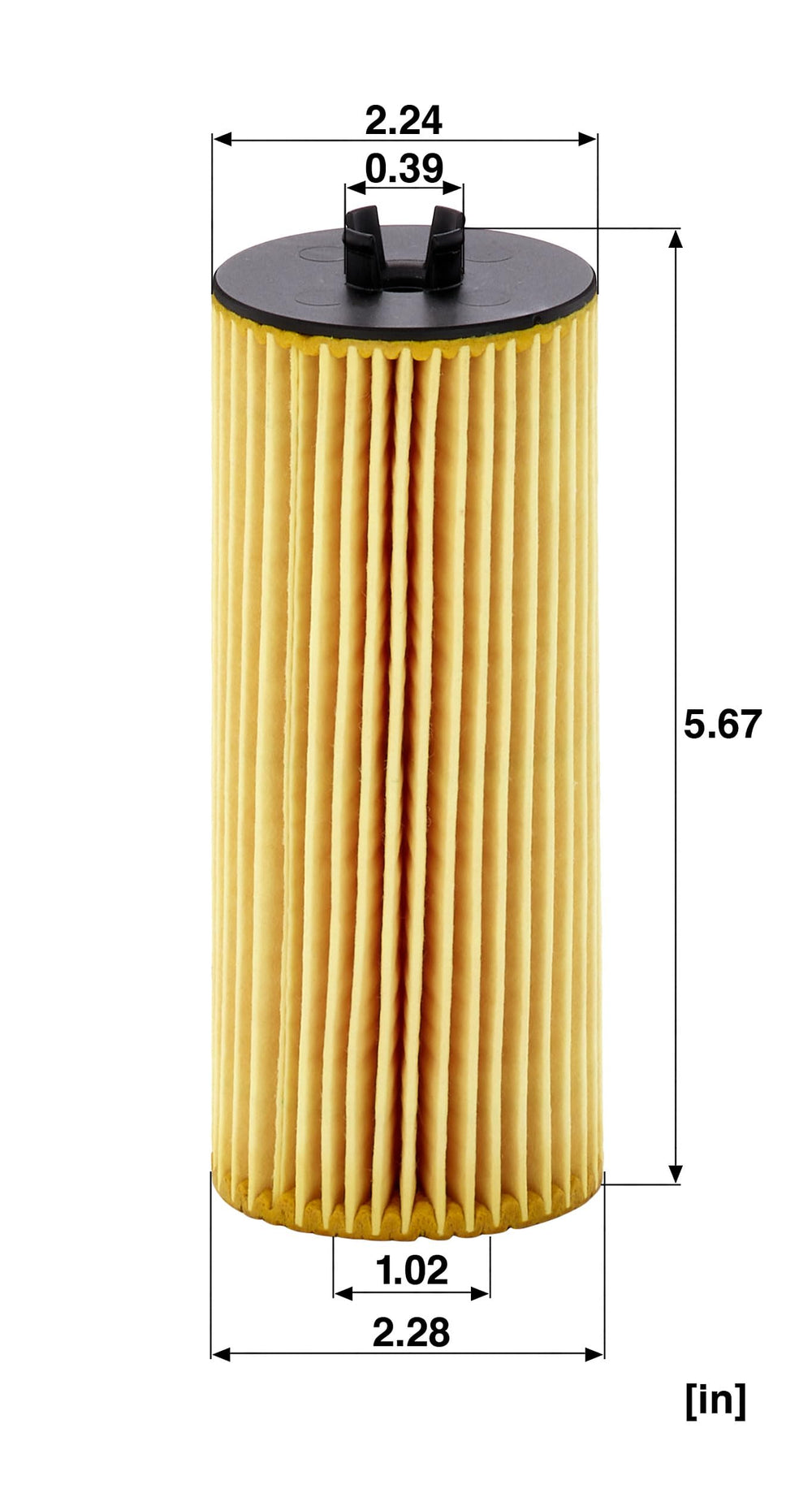 MANN-FILTER HU 6008 Z compatible with select Mercedes-Benz models ensures easy fit.