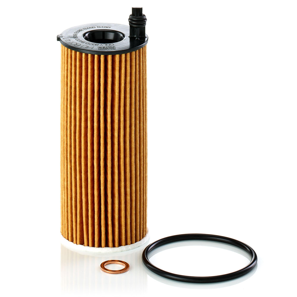 MANN-FILTER HU 6014/1 Z dimensions illustrate precise engine compatibility.