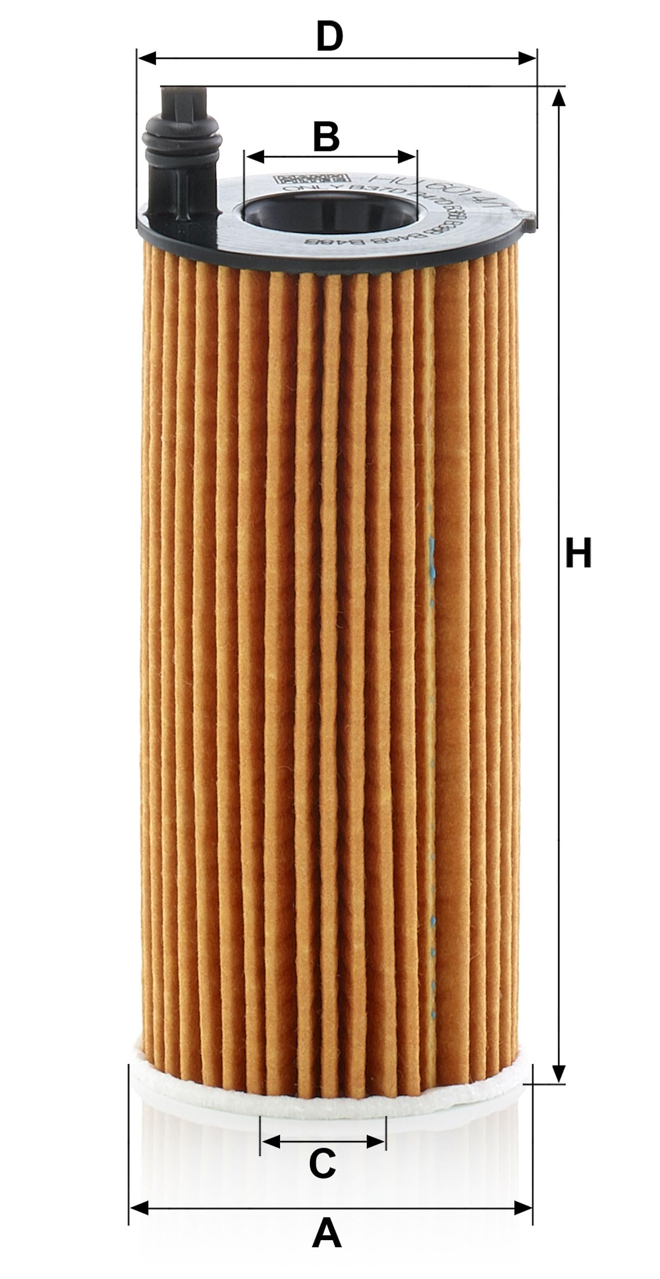 MANN-FILTER HU 6014/1 Z in packaging highlights premium OE-quality design.