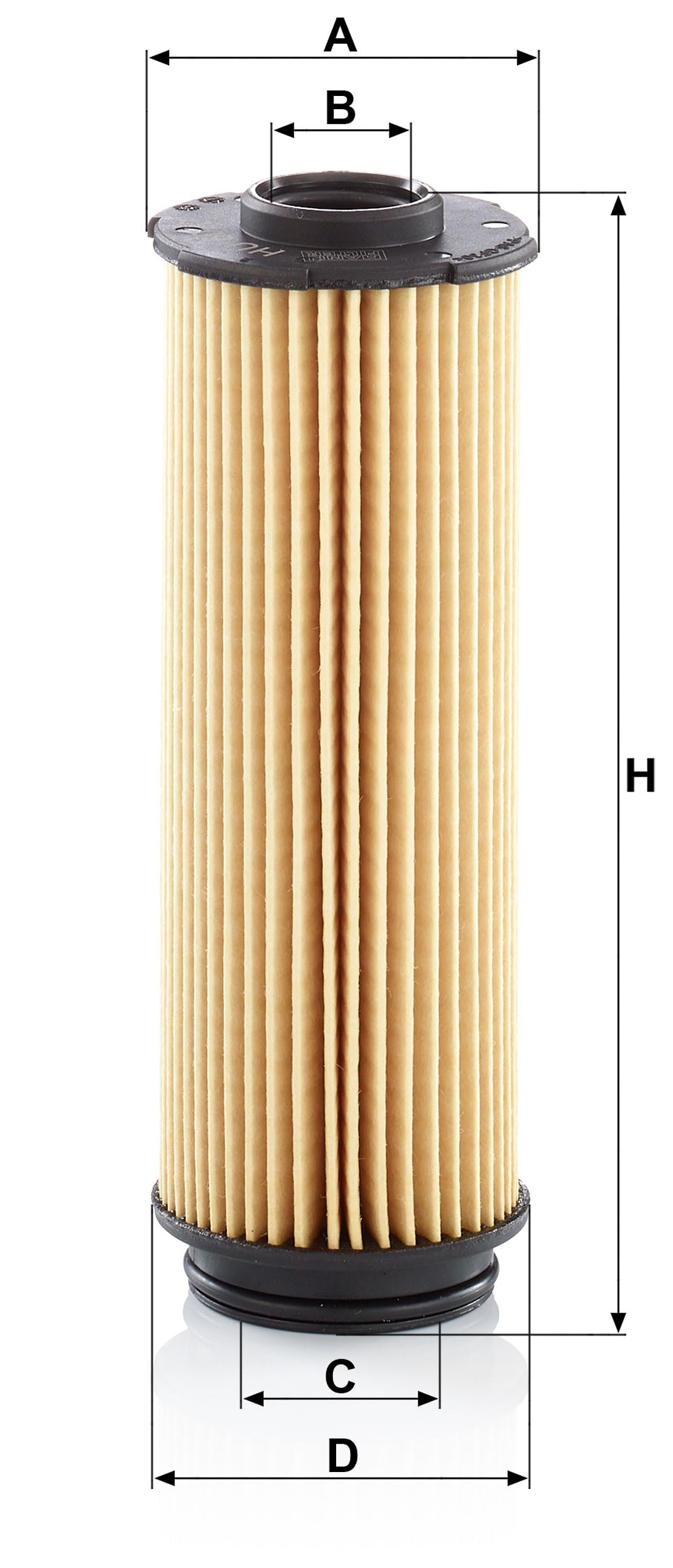 MANN-FILTER HU 6022 z filtration media remains stable under extreme engine conditions
