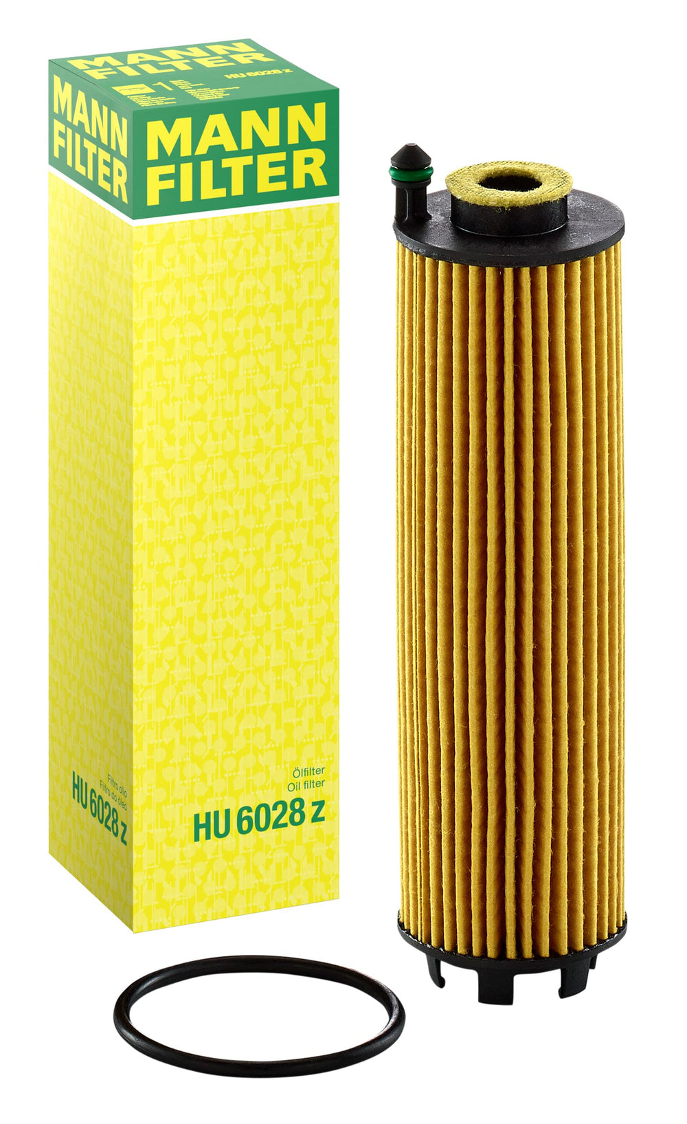 MANN-FILTER HU 6028 Z cartridge oil filter for Mercedes-AMG GT 43 enabling quick oil delivery