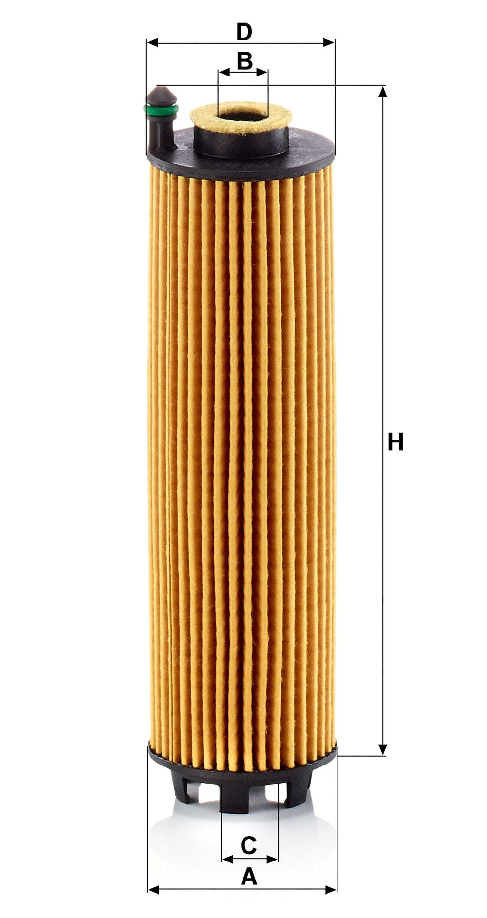 MANN-FILTER HU 6028 Z cartridge oil filter for Mercedes CLS53 AMG with robust end caps