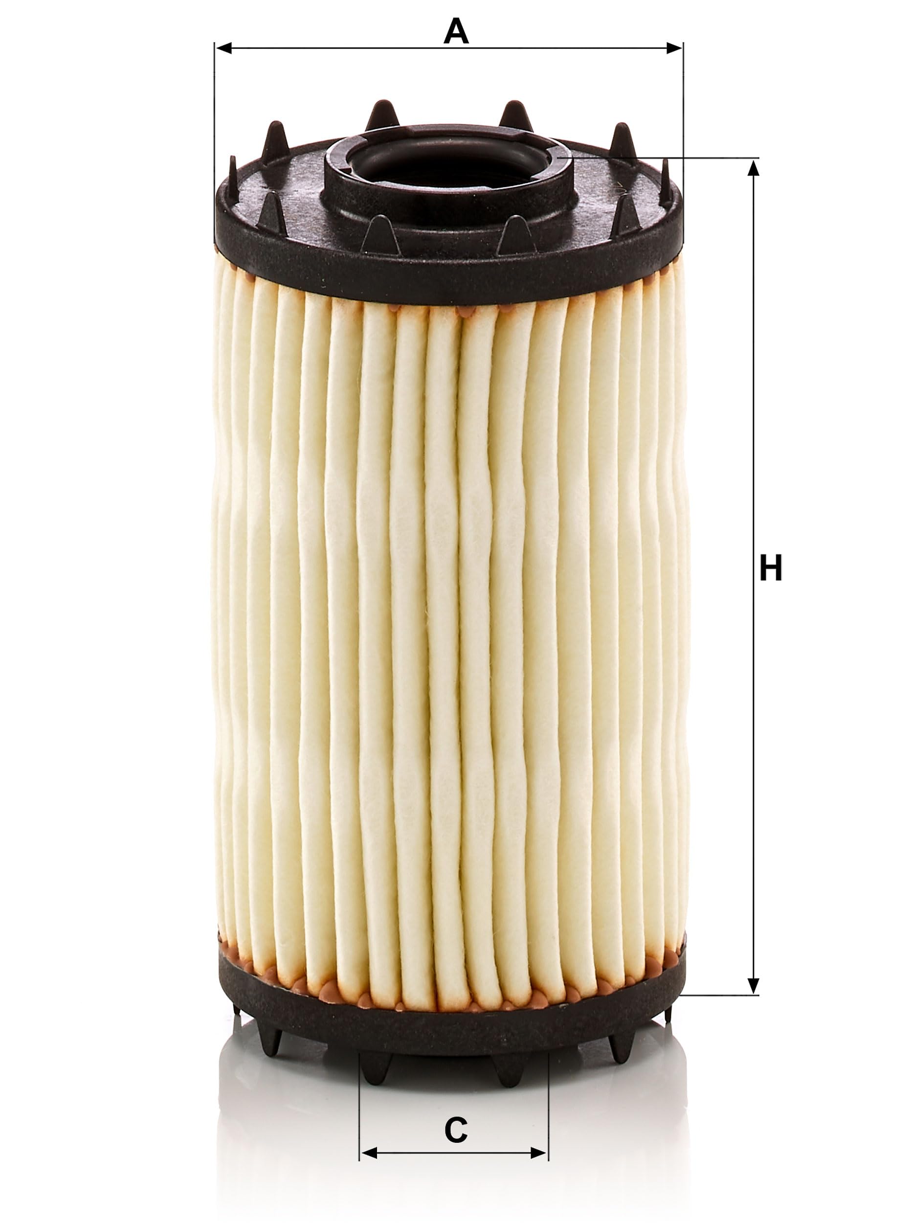 MANN-FILTER HU 7049 z cartridge oil filter for Audi RS-Series; strong seal and filtration.