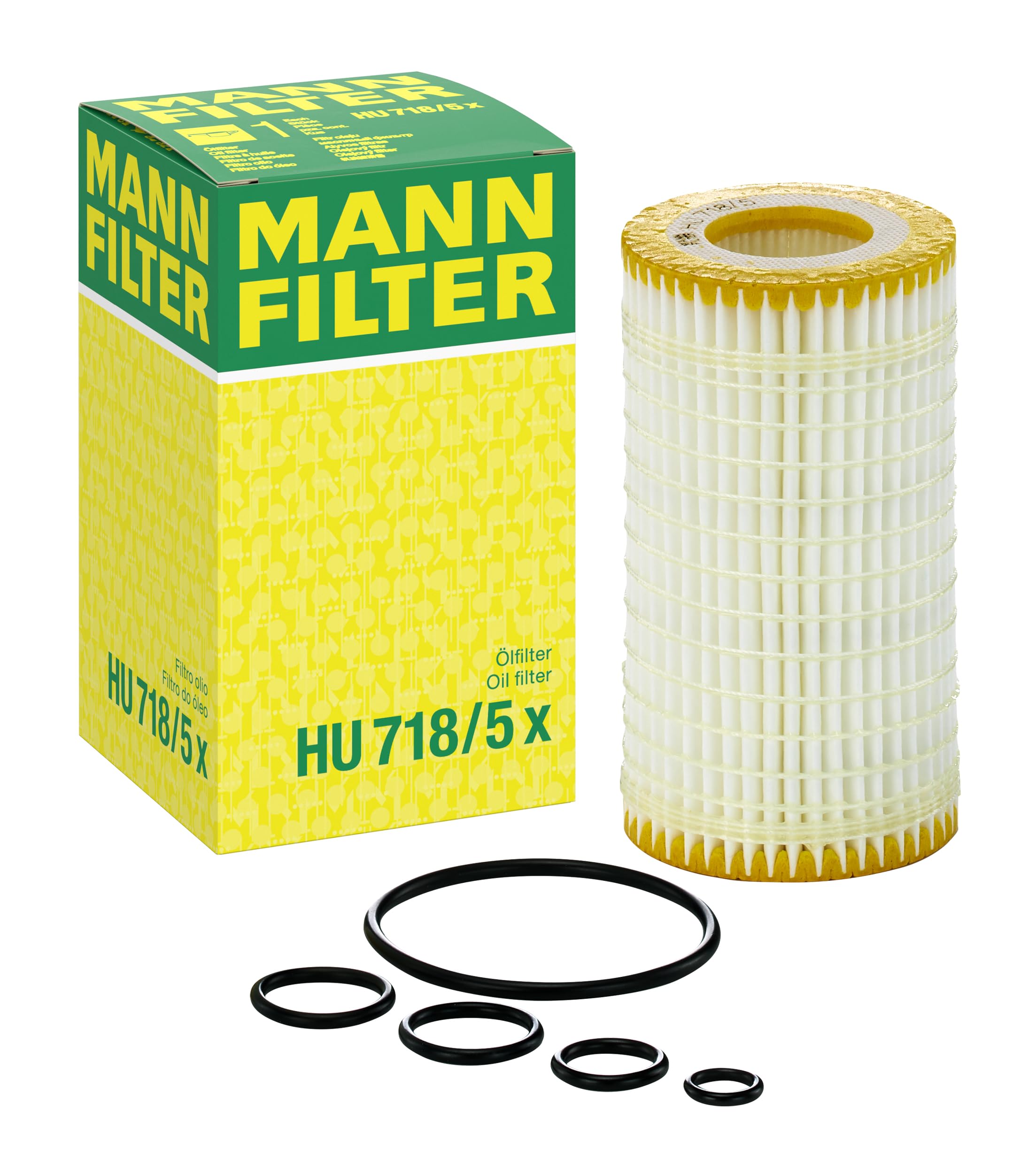 Mann Filter HU 718/5 x cartridge oil filter for Dodge Sprinter and MB C230