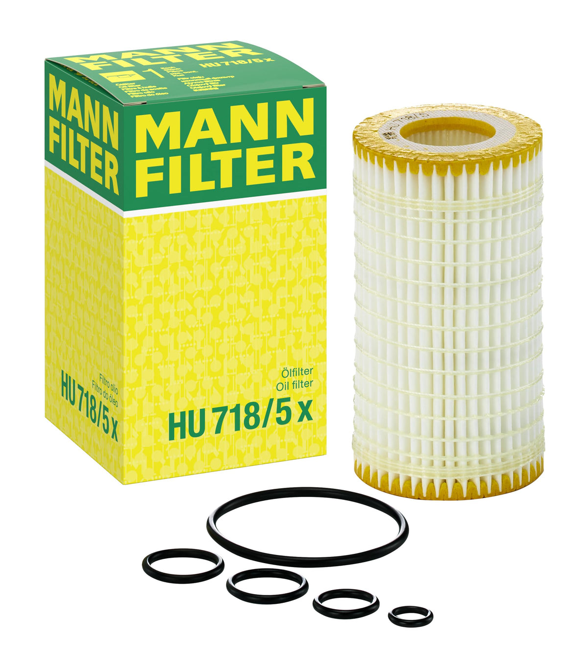 Mann Filter HU 718/5 x cartridge oil filter for Dodge Sprinter and MB C230