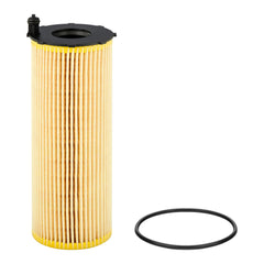 Mann Filter HU 8001x closeup showing dense filtration media