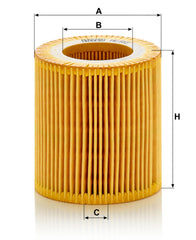 Mann Filter HU 816x BMW compatibility with 125i-135is models.