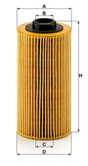 Mann Filter HU 938/4 BMW 740i compatibility indication for easy replacement