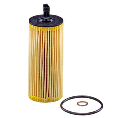 MANN-FILTER HU 6004 x end caps image highlighting secure seal for durable filtration.