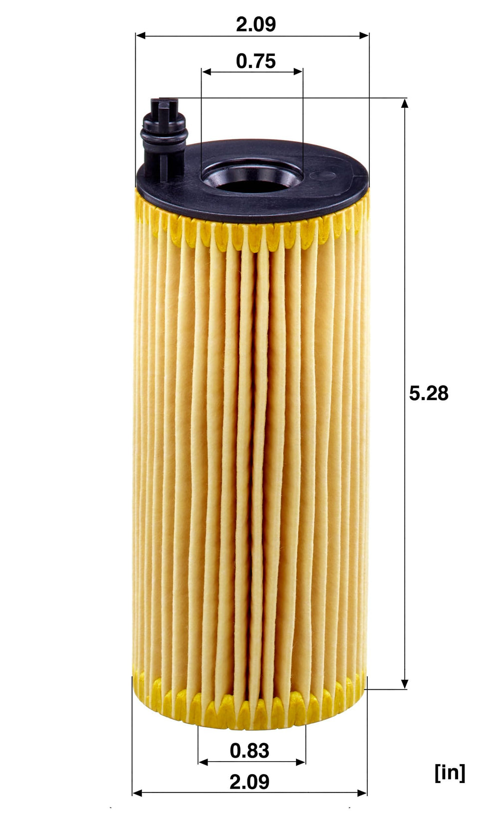 MANN-FILTER HU 6004 x O-rings demonstrating flexible seal under heat and pressure.