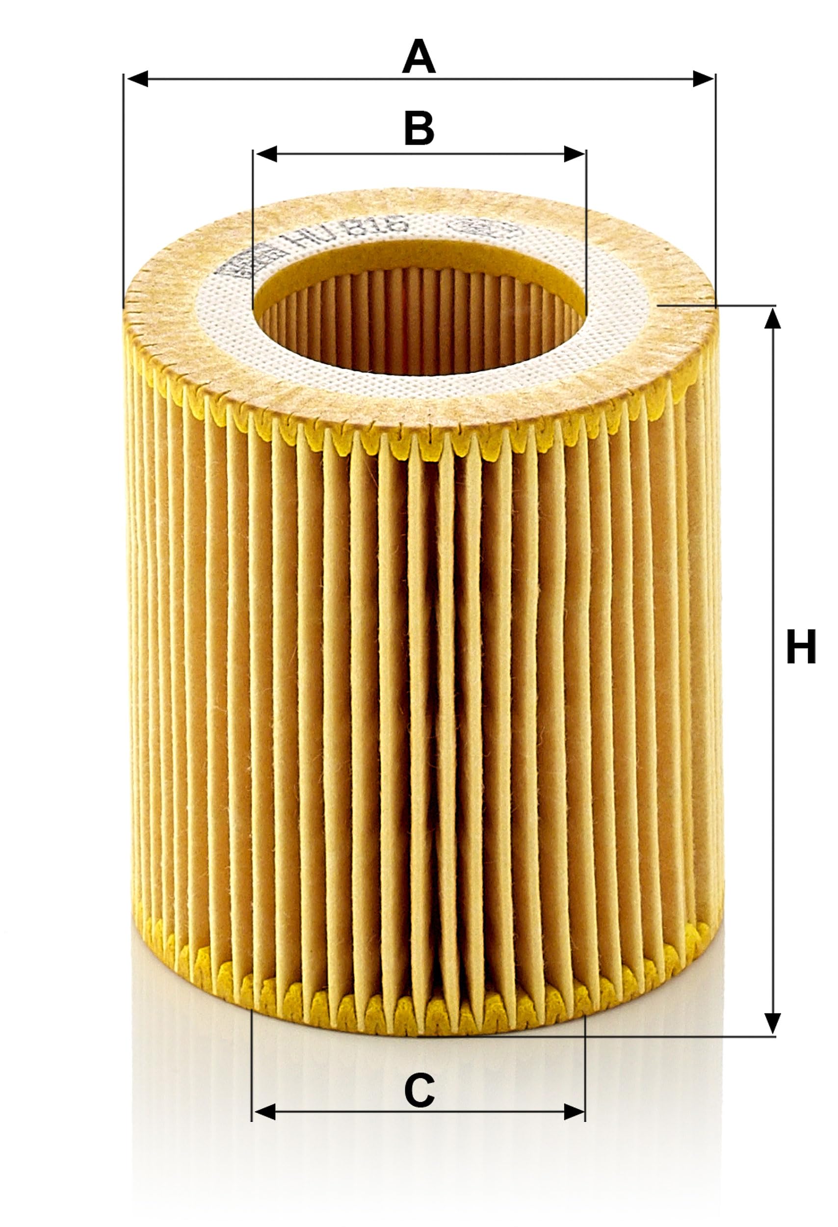 Filter media component of HU 816 Z KIT maintains filtration efficiency for BMW 228i