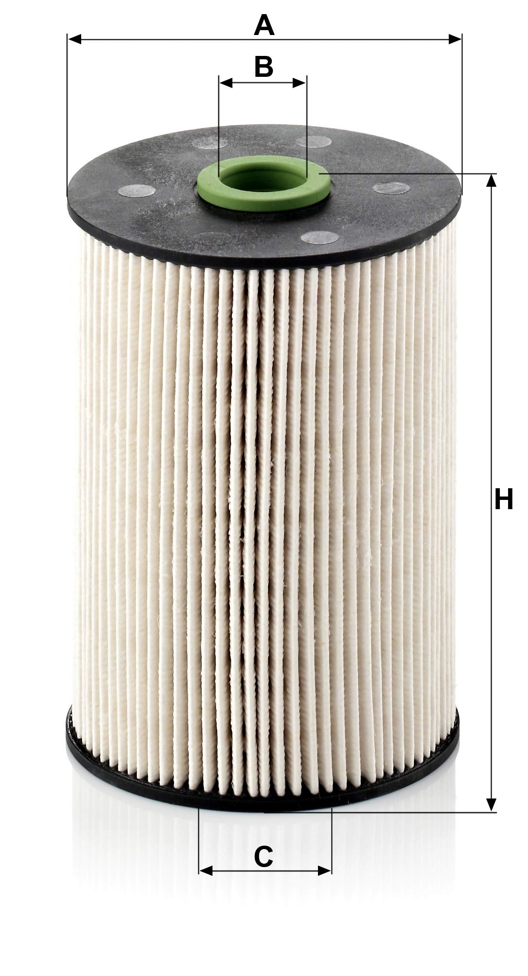 MANN-FILTER PU 936/1 X media detail emphasizing dust and water separation efficiency.