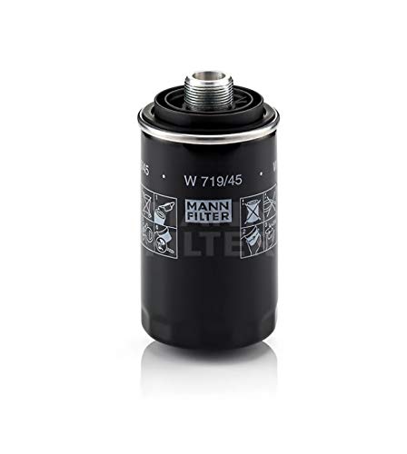 Mann-Filter W 719/45 oil filter canister ensures clean engine oil.