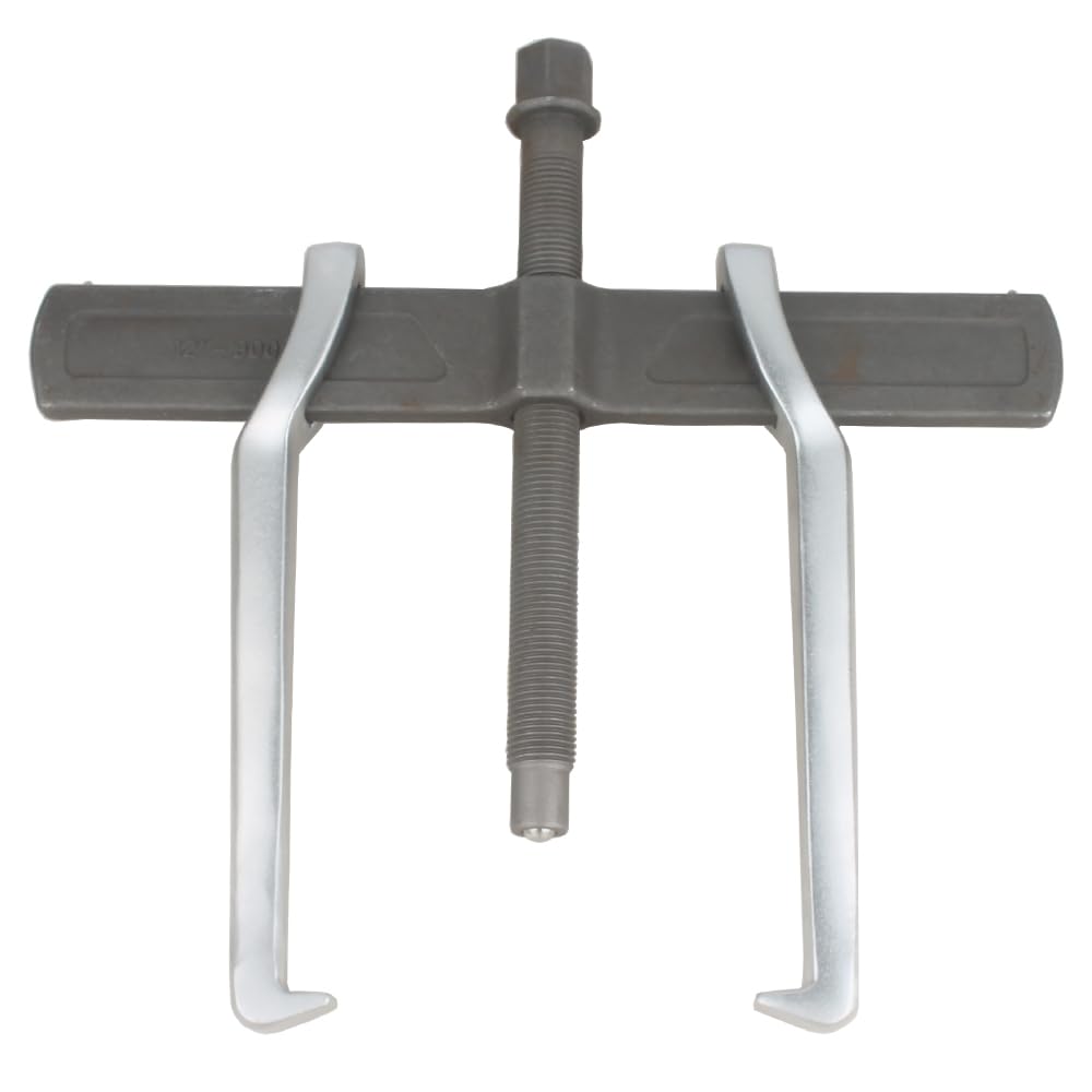 MANNIFEN 12-inch two-jaw puller with internal-external capability for gear removal.