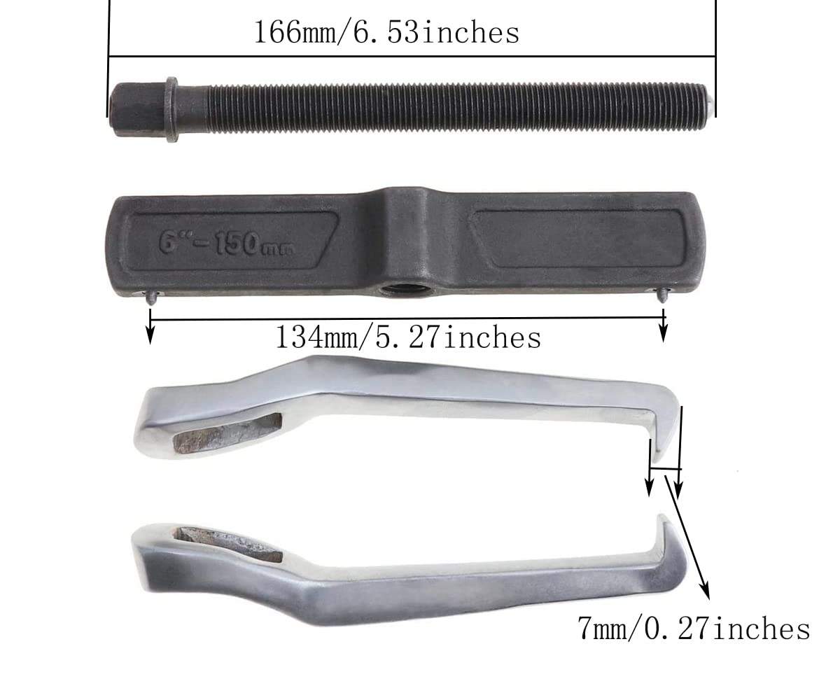 MANNIFEN CR-V puller bracket and claw detail highlights forged steel strength.