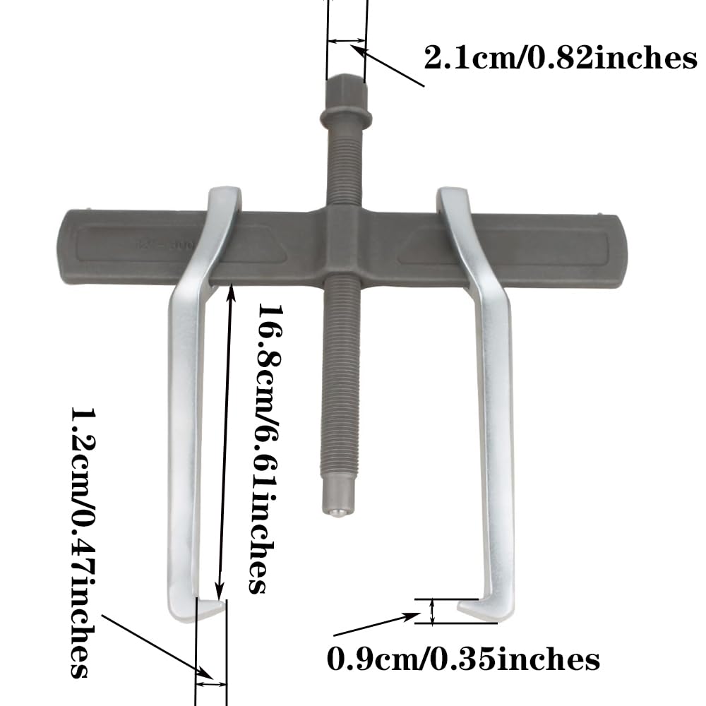 MANNIFEN puller highlights safety hex spindle for reduced slippage.