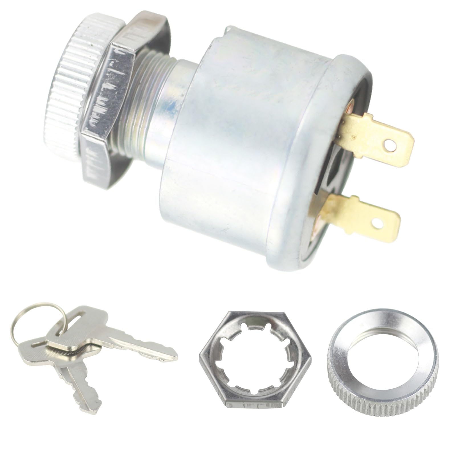 MANUTEX packaging includes two-terminal switch two keys washer and nut