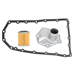 Manymiba transmission filter with gasket kit for Nissan and Infiniti compatibility, ready for replacement.