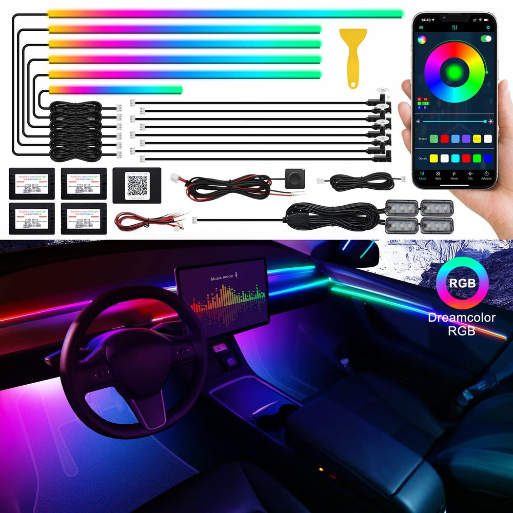 MAODANER Dreamcolor interior strip main controller for centralized RGB lighting.