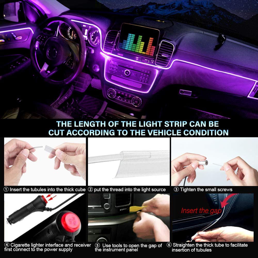 MAODANER music sensor syncs lighting to rhythm for dynamic ambience