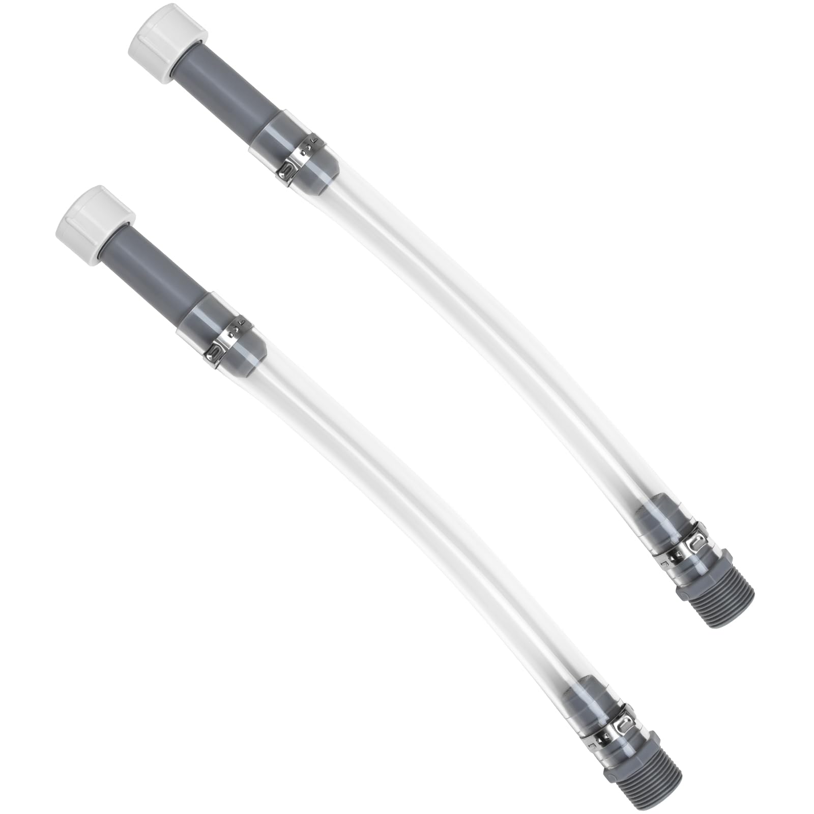 Mapleza fuel jug hose for easy pour and spill-free fueling.