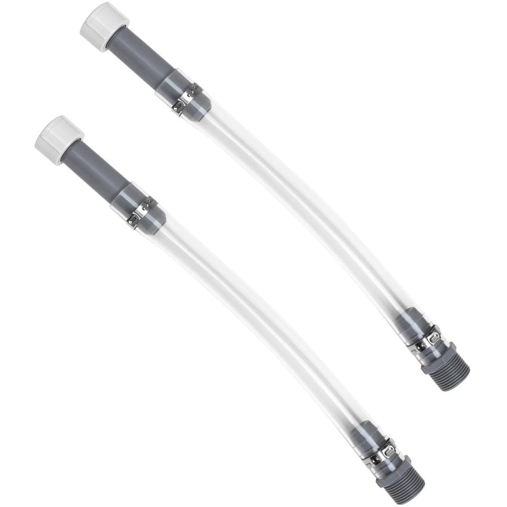 Mapleza fuel jug hose for easy pour and spill-free fueling.