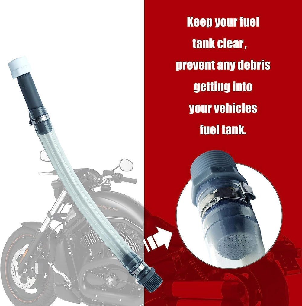 Mapleza hose keeps a spill-free connection during refueling.