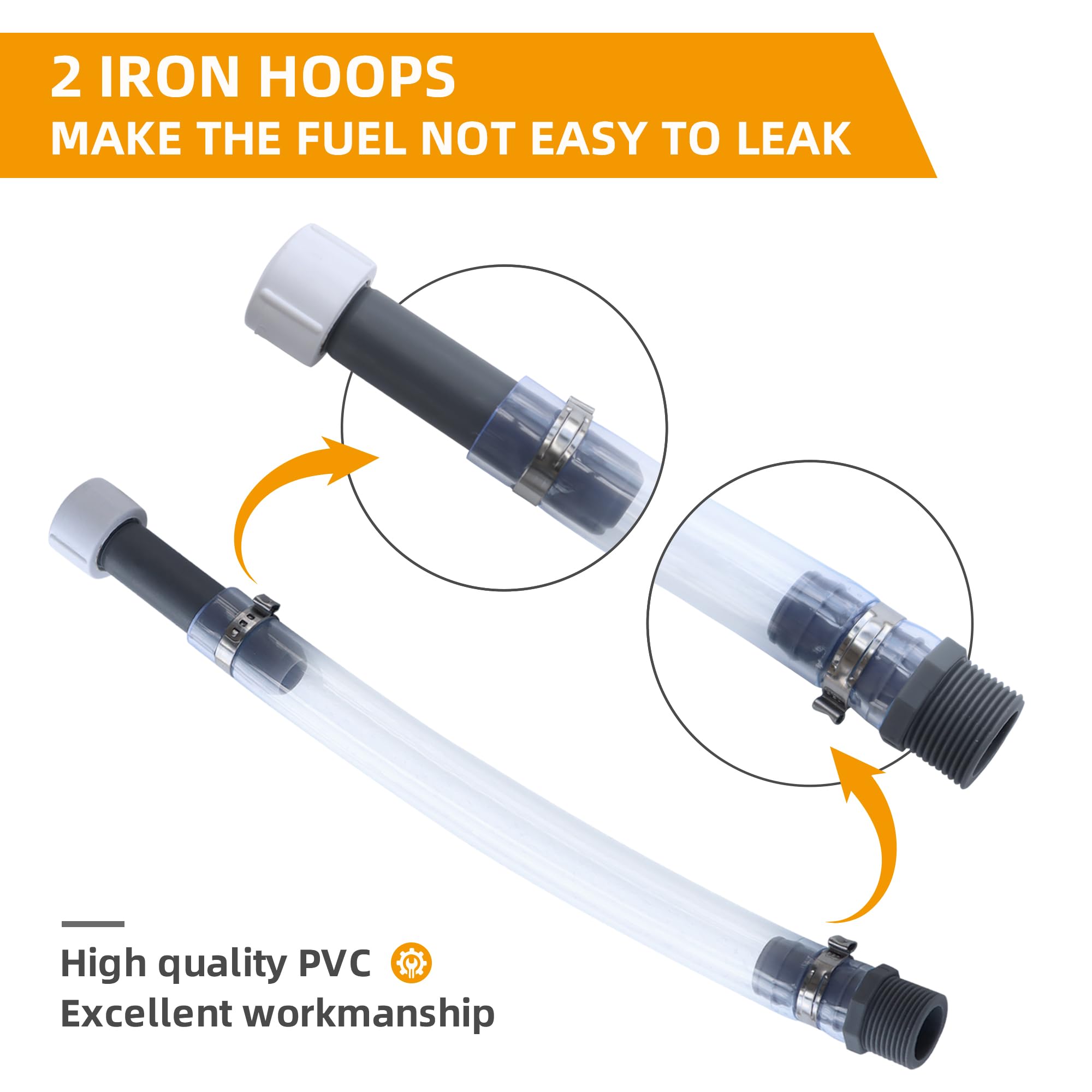 Mapleza Racing Hose shows easy installation and removal for rapid refueling.
