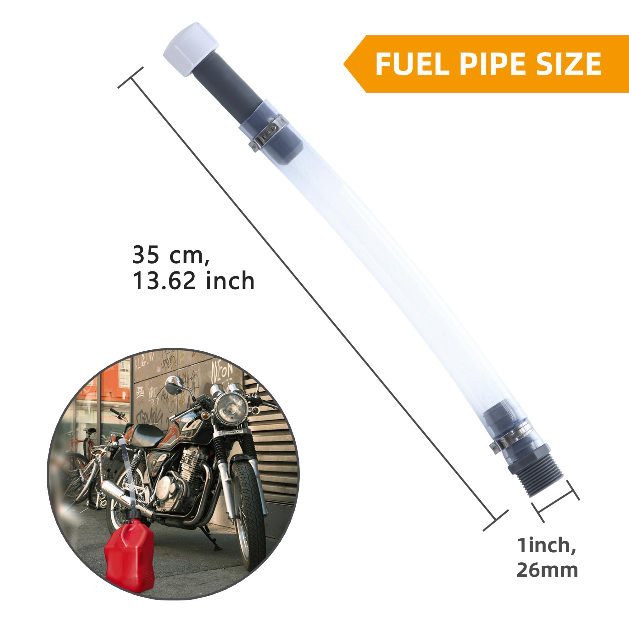 Mapleza Racing Hose designed for easy, mess-free pouring