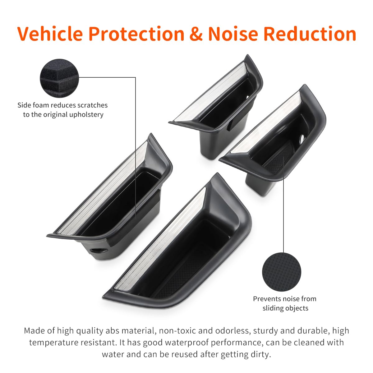 MARCHFA ABS plastic door organizer provides durable XT5 storage.