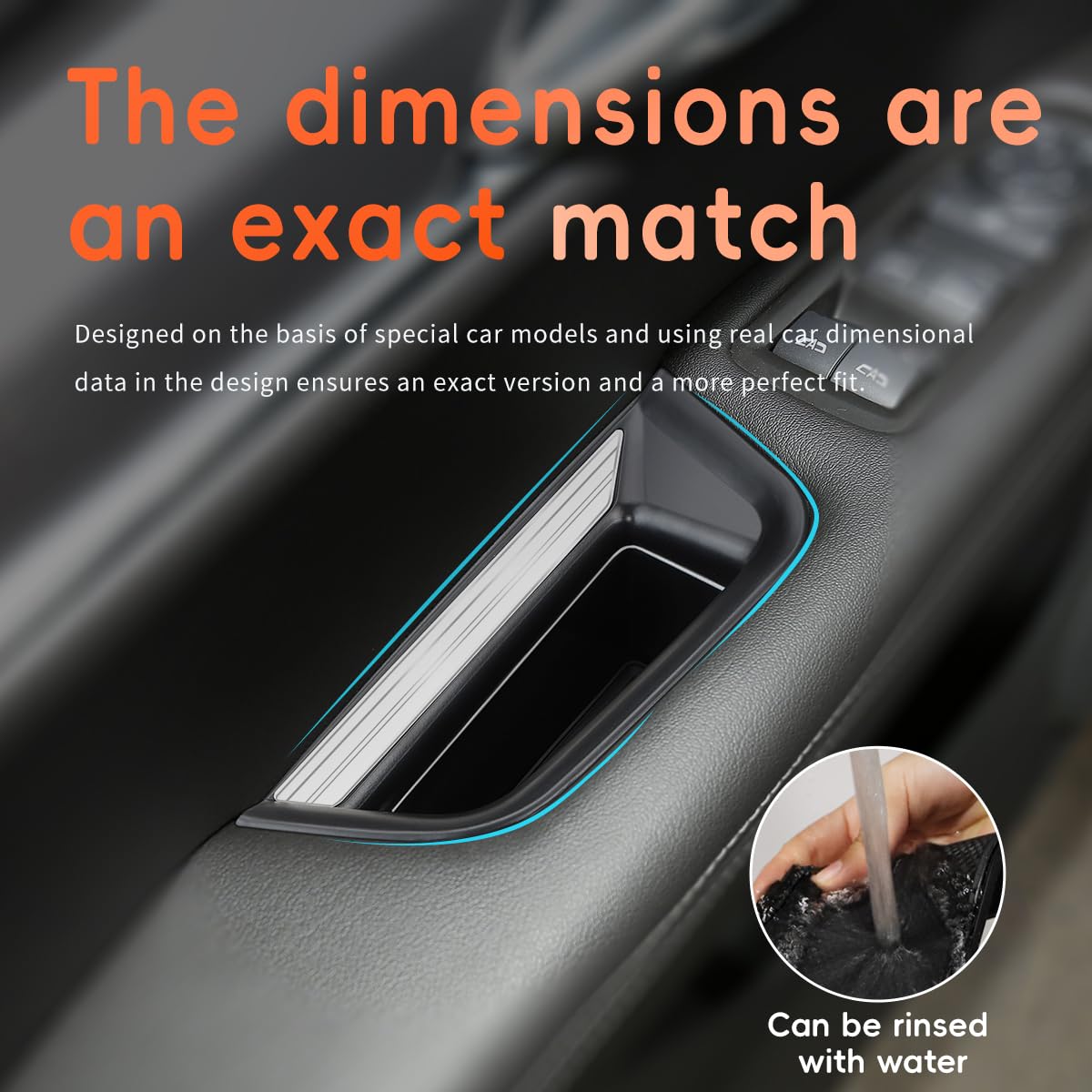 MARCHFA removable mats for quick XT5 door cleaning.